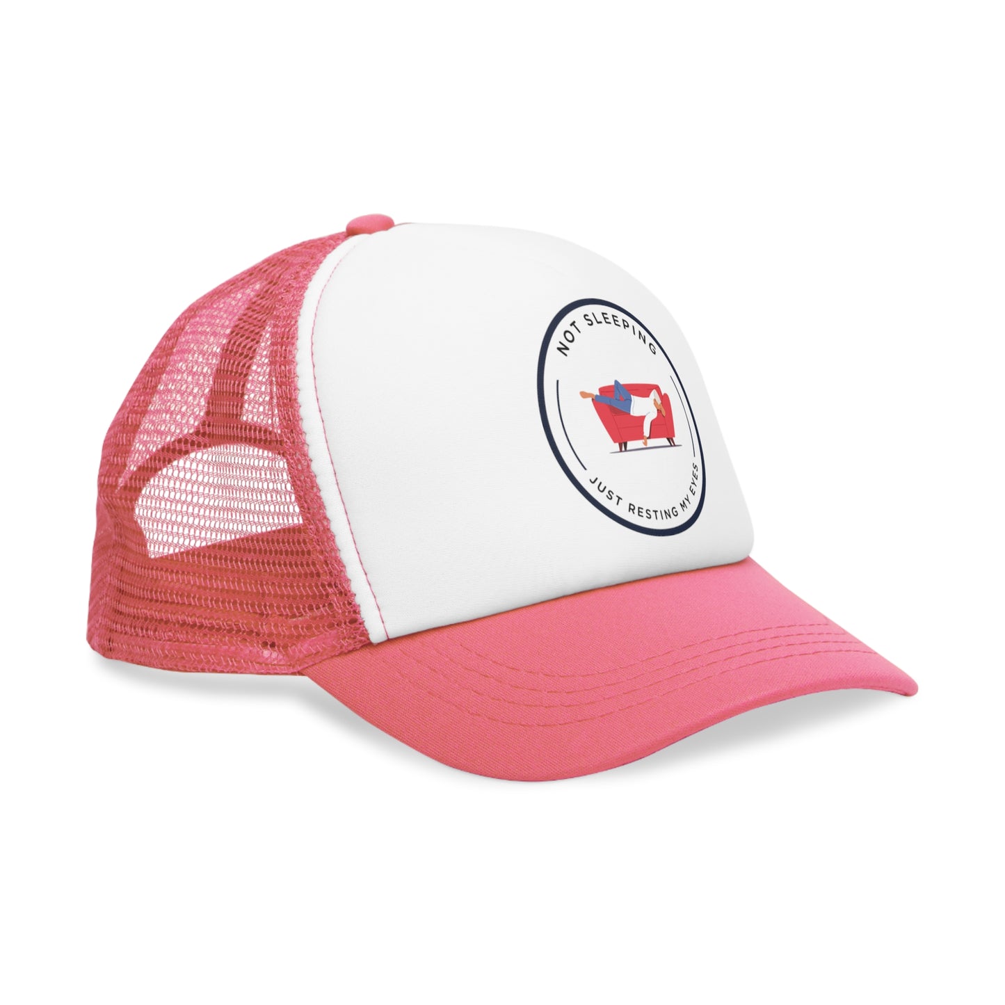 Not Sleeping Just Resting My Eyes Dad Baseball Cap
