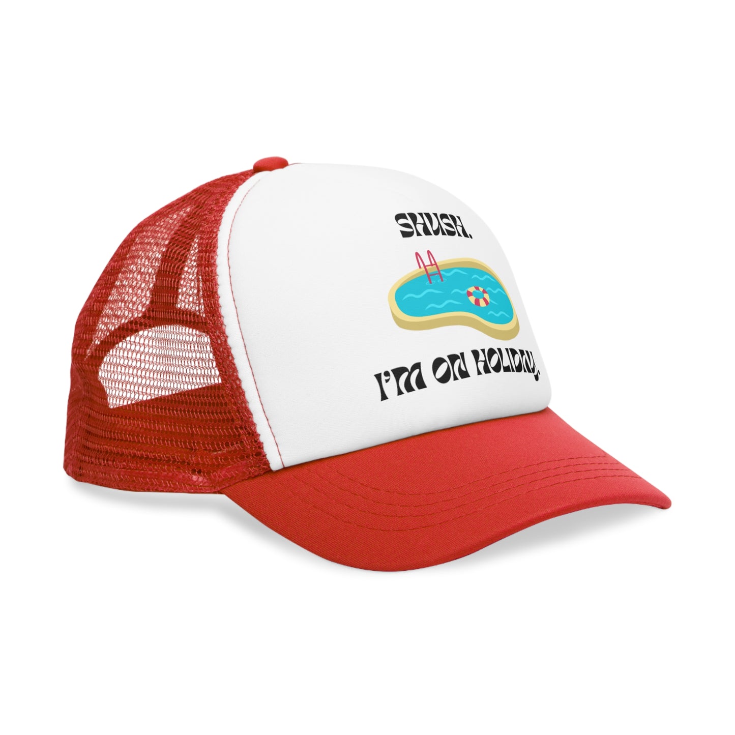 Shush, I'm on Holiday Dad Baseball Cap