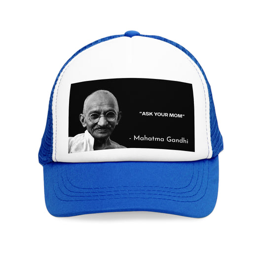 Ask Your Mom - Ghandi Dad Baseball Cap