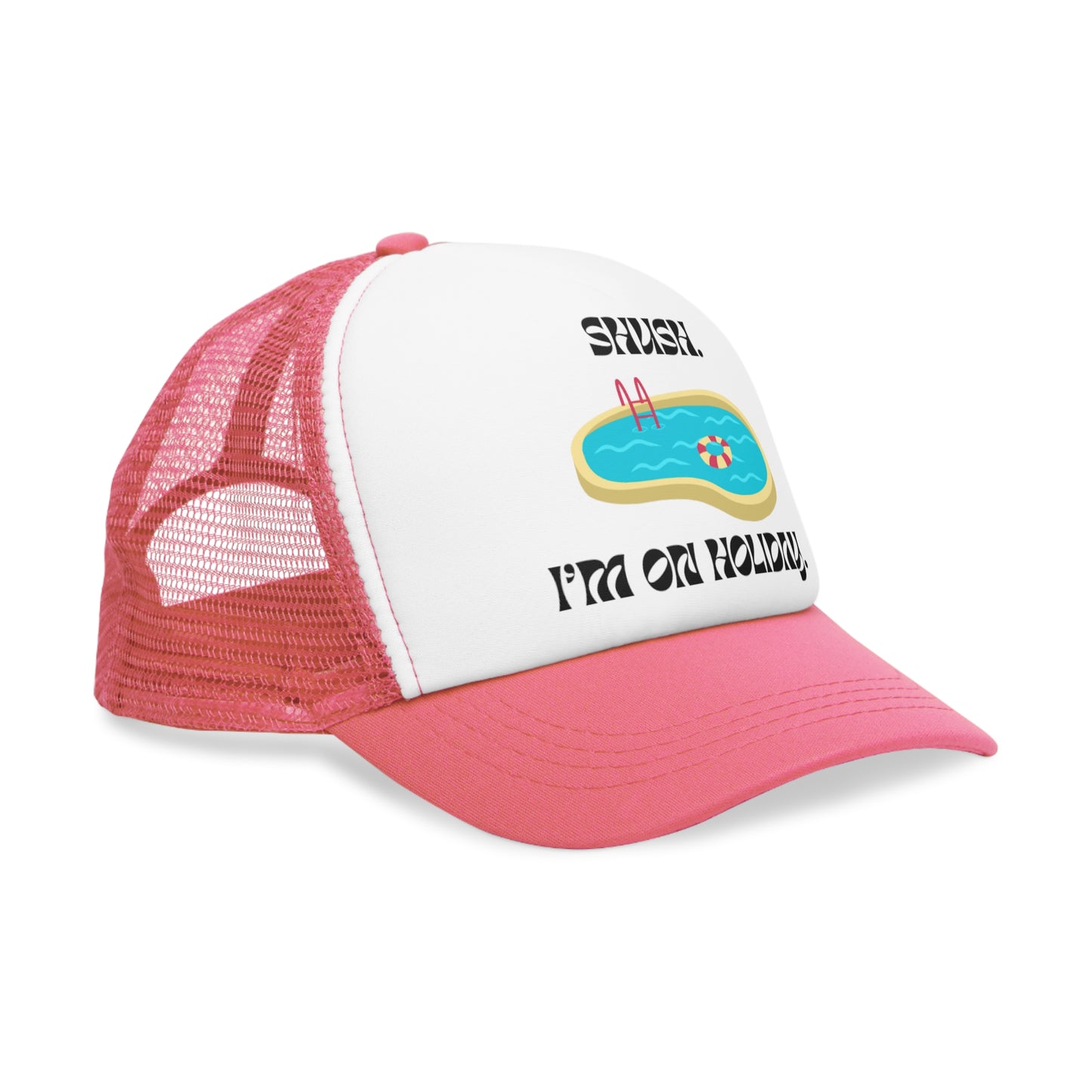 Shush, I'm on Holiday Dad Baseball Cap