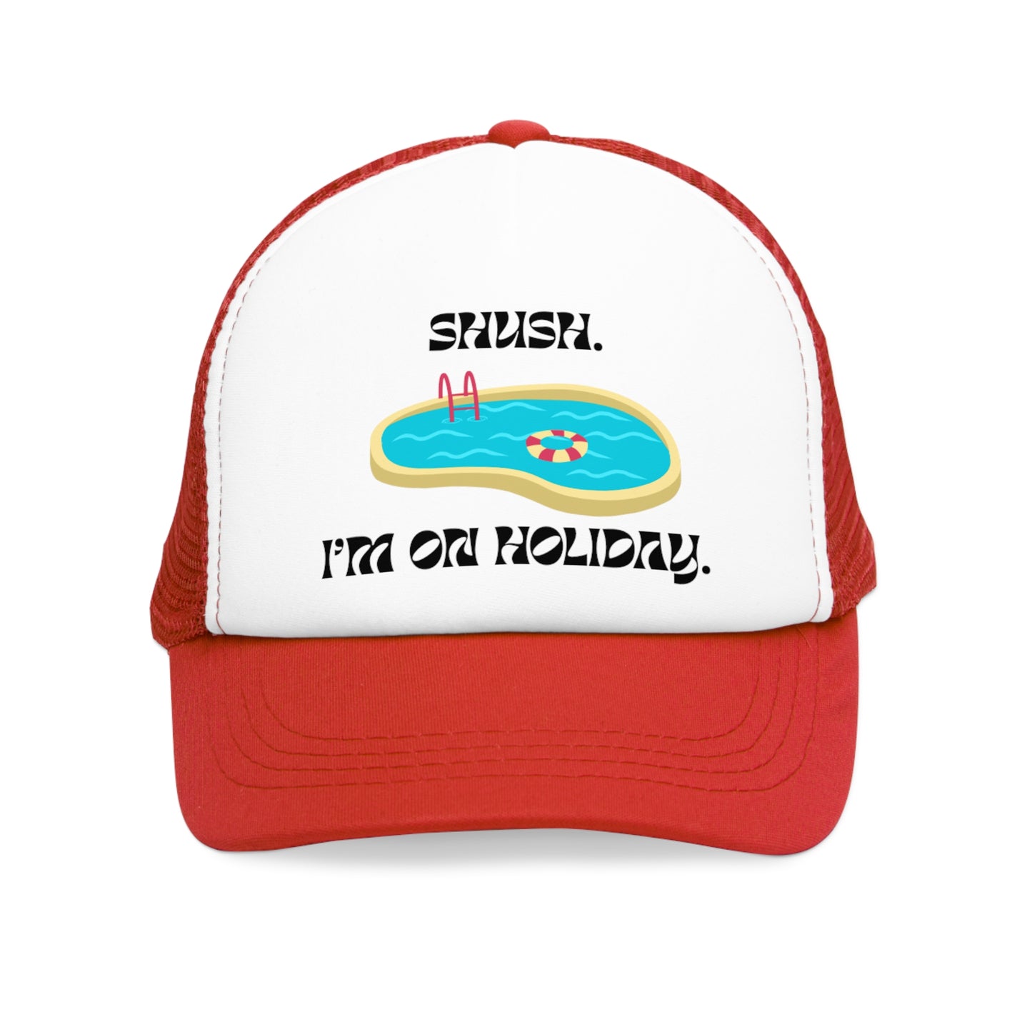 Shush, I'm on Holiday Dad Baseball Cap