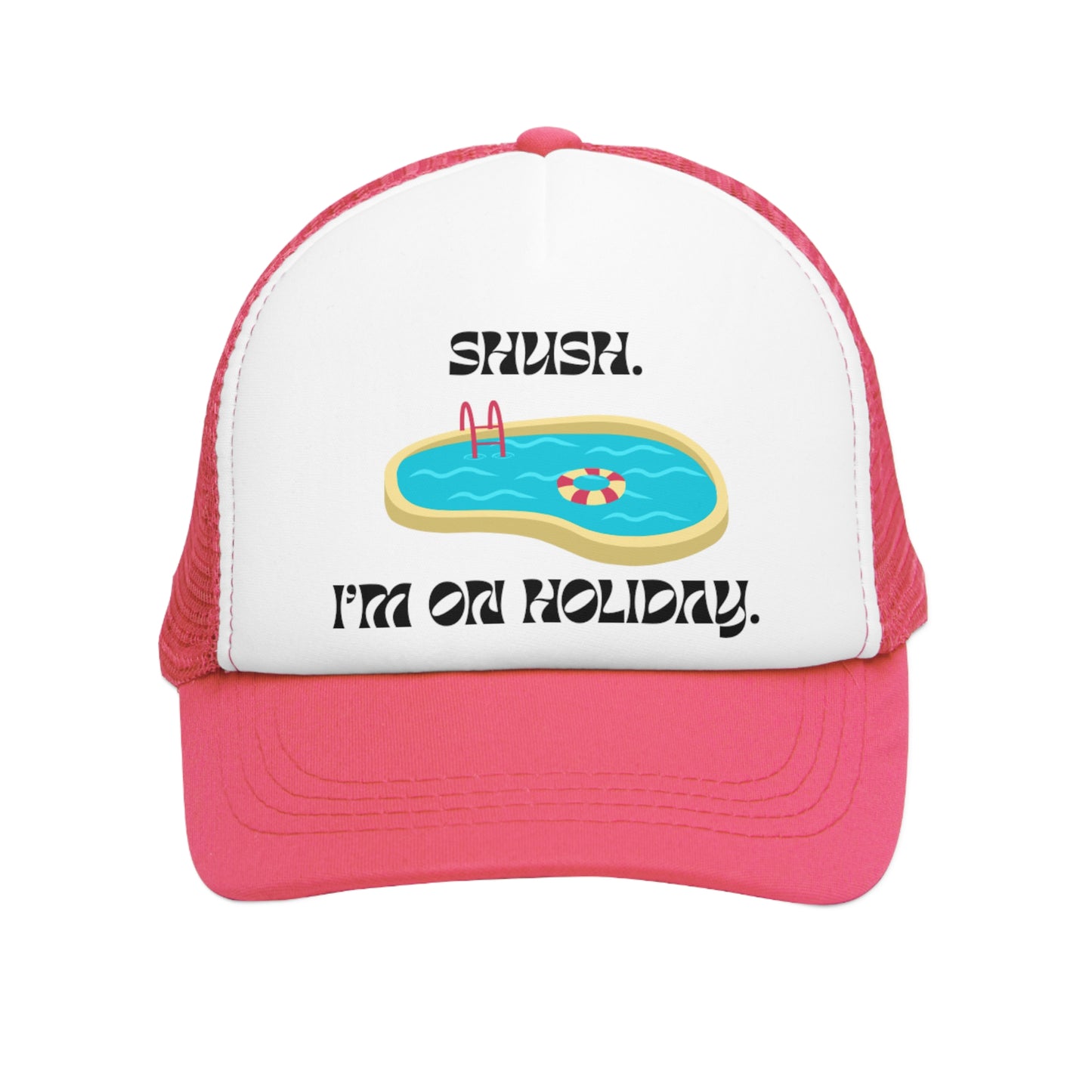 Shush, I'm on Holiday Dad Baseball Cap