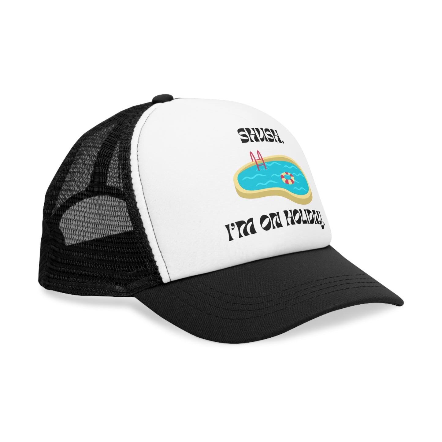 Shush, I'm on Holiday Dad Baseball Cap