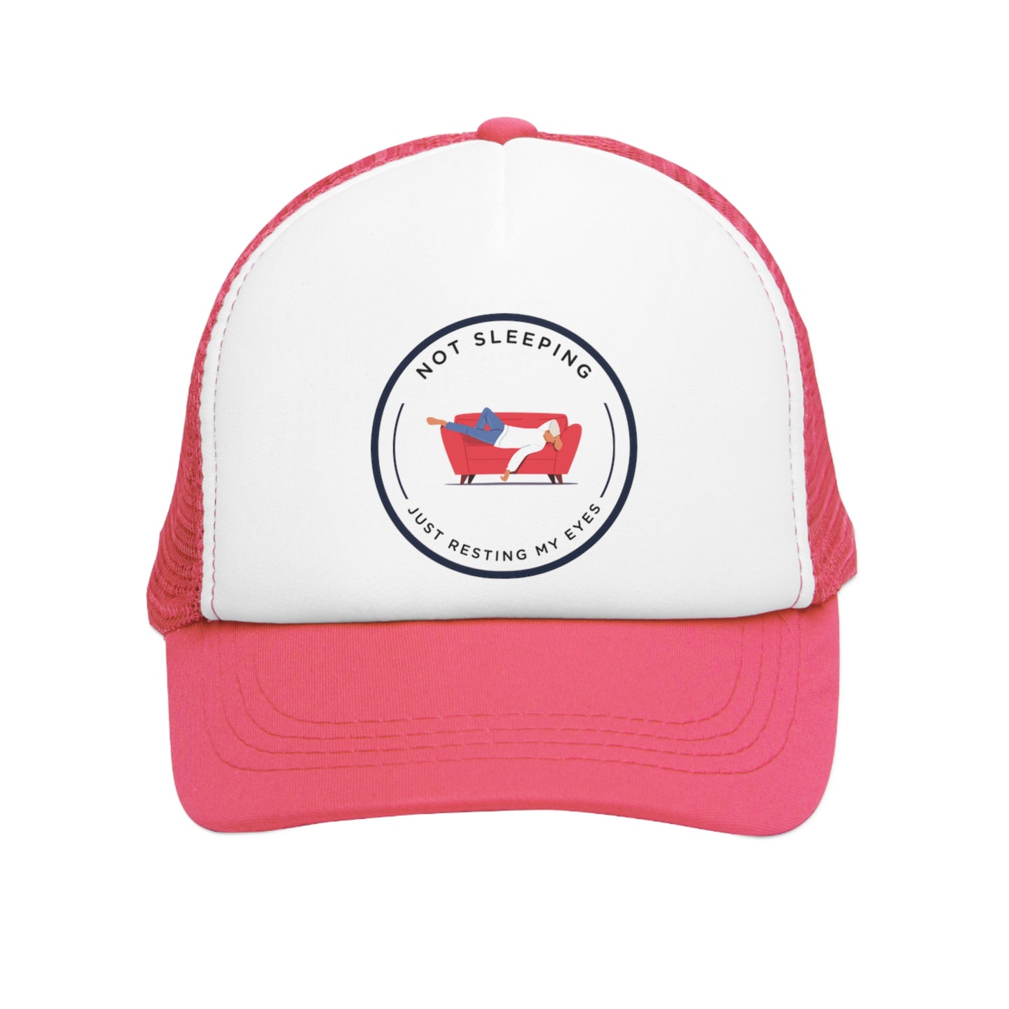Not Sleeping Just Resting My Eyes Dad Baseball Cap