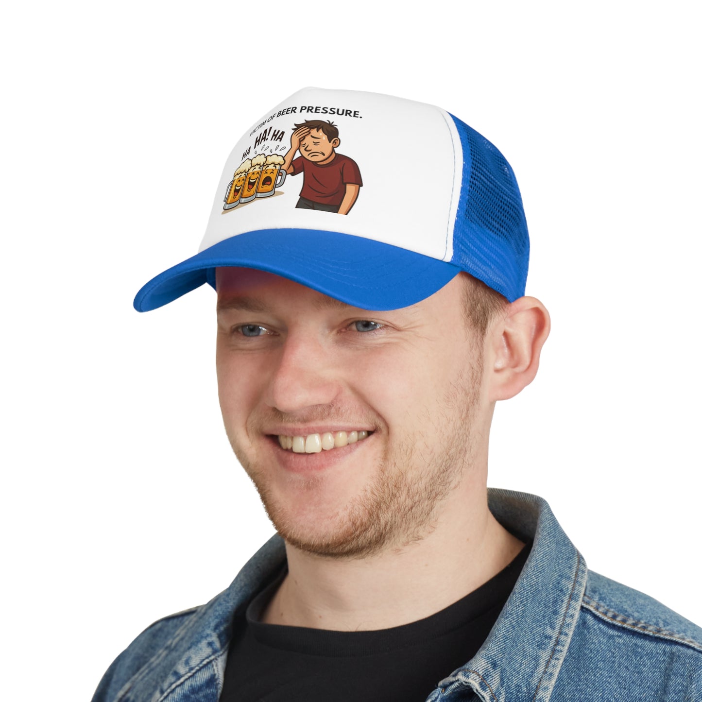 Victim of Beer Pressure Dad Baseball Cap