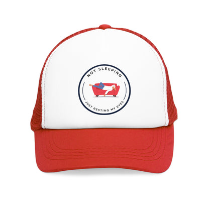 Not Sleeping Just Resting My Eyes Dad Baseball Cap