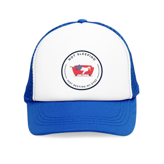 Not Sleeping Just Resting My Eyes Dad Baseball Cap