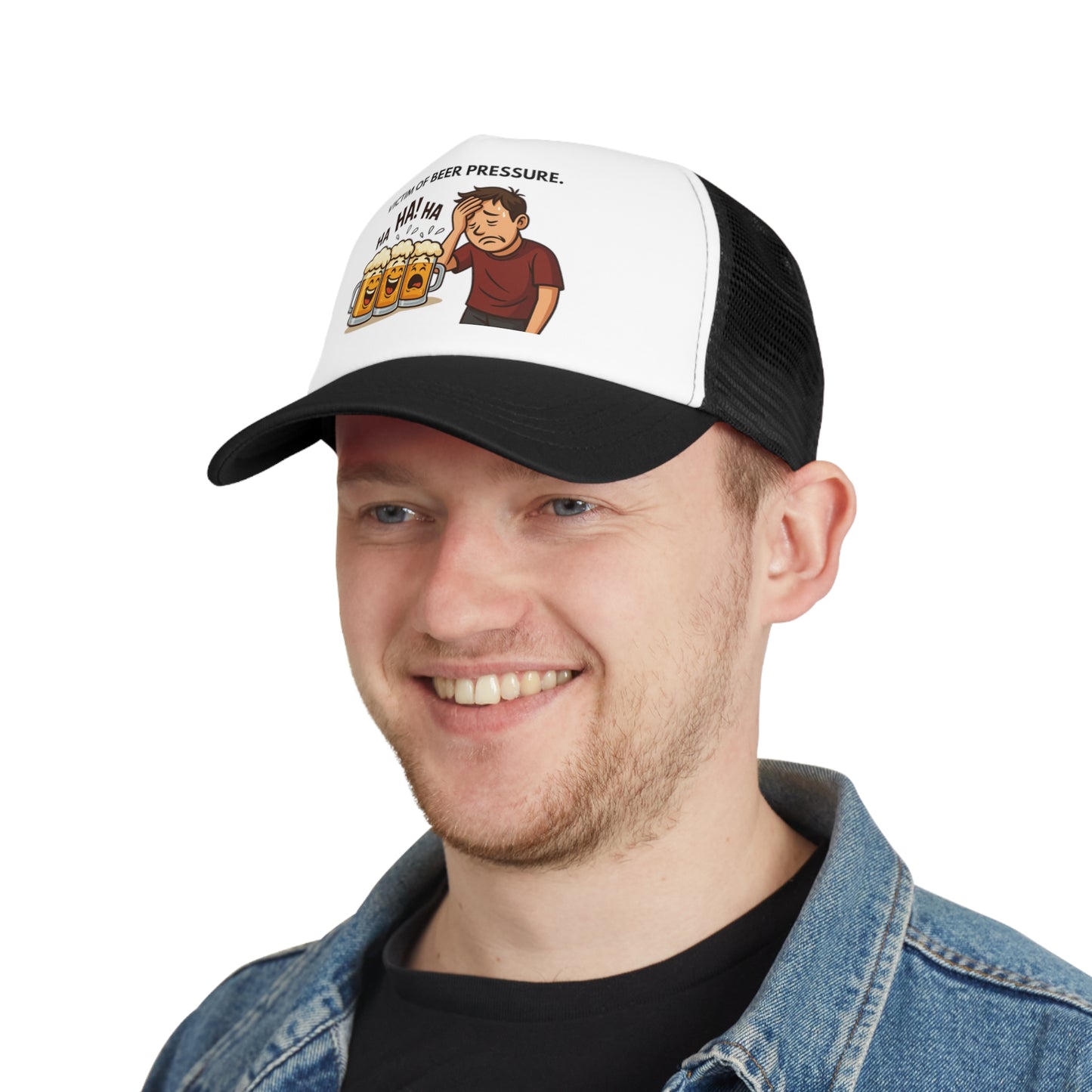 Victim of Beer Pressure Dad Baseball Cap