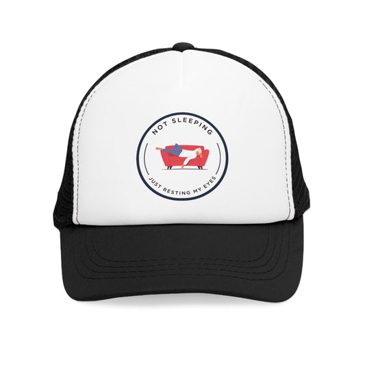 Not Sleeping Just Resting My Eyes Dad Baseball Cap