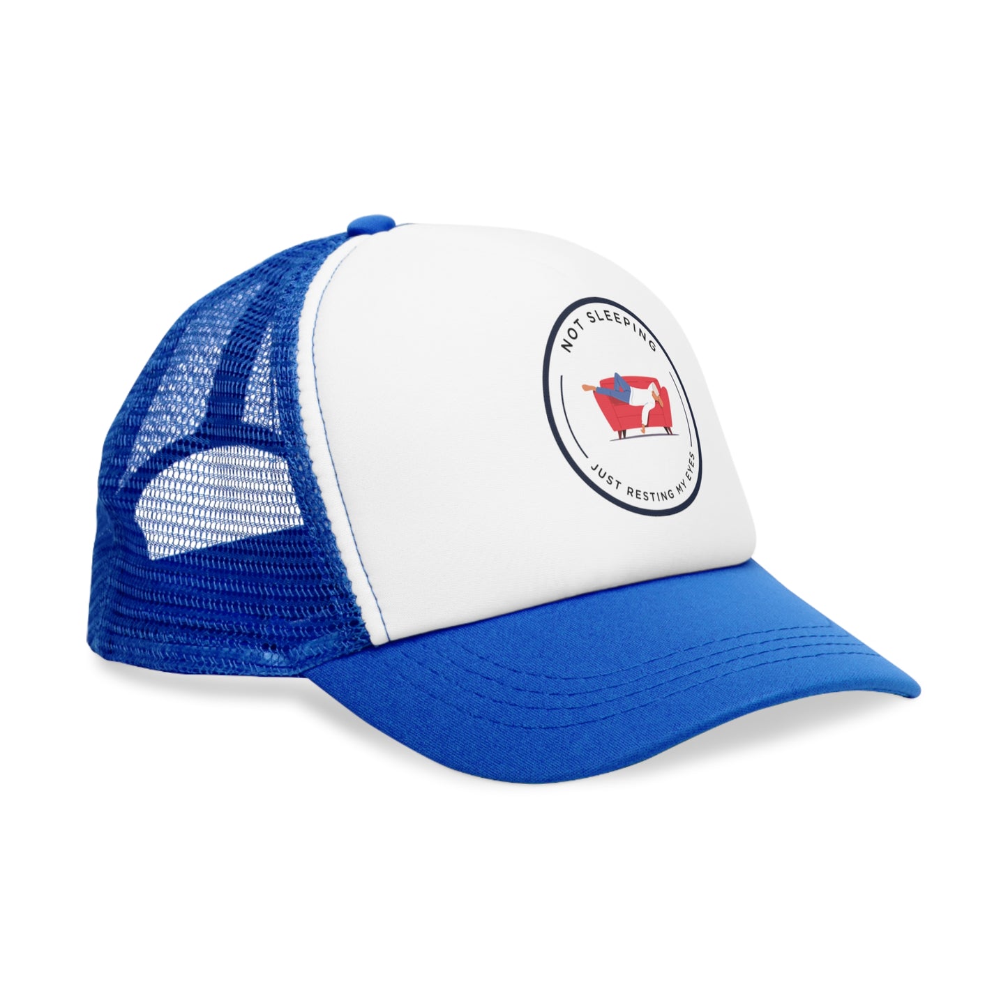 Not Sleeping Just Resting My Eyes Dad Baseball Cap