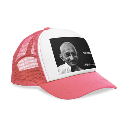 Ask Your Mom - Ghandi Dad Baseball Cap