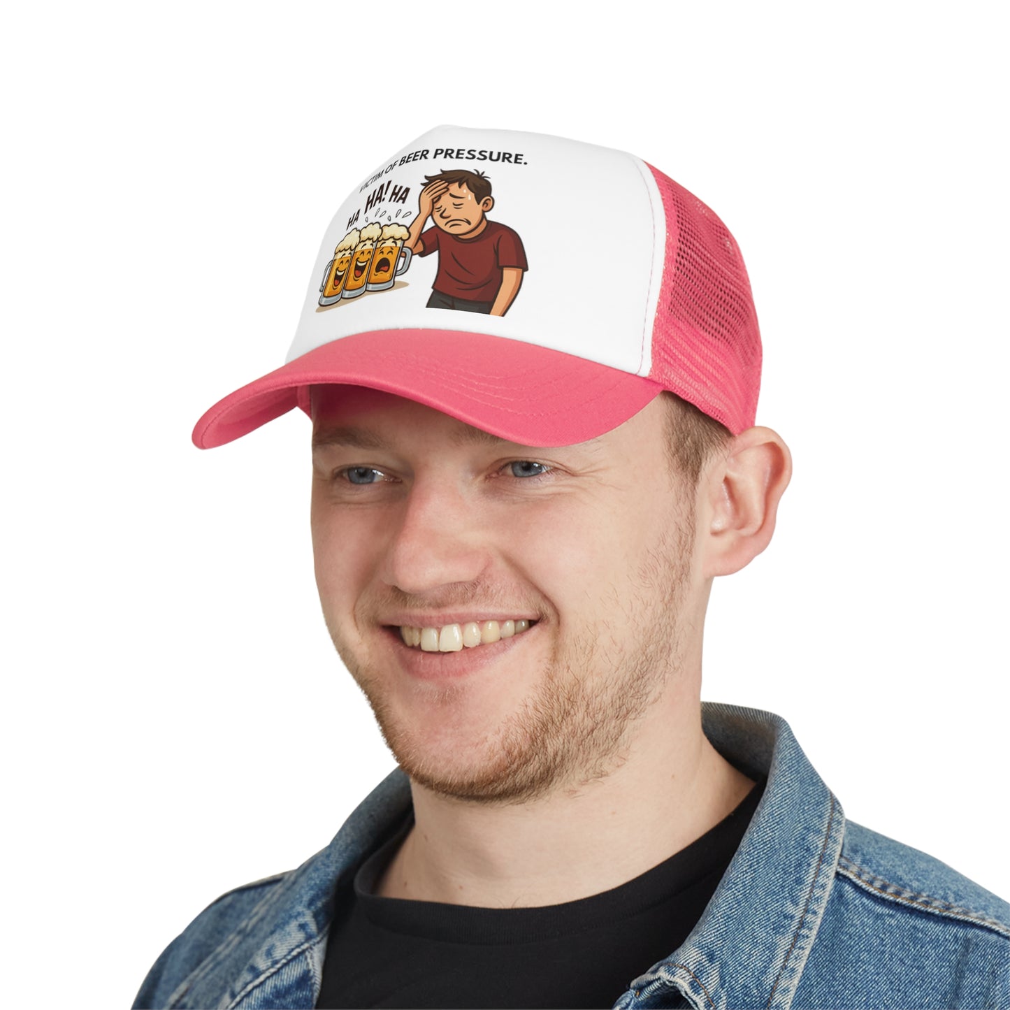 Victim of Beer Pressure Dad Baseball Cap